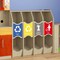 Flash Furniture Bright Beginnings Commercial Grade Wooden Pretend Play Recycling Station for Children MK-ME17154-GG - alternate 2